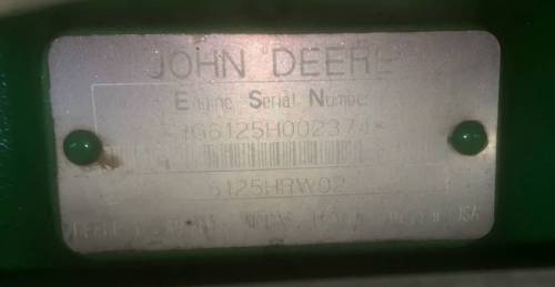 JD9400 - 6125 Engine